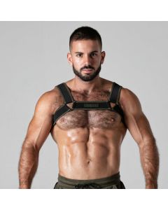 Arnês Corporal Grab It Locker Gear Branco Frente