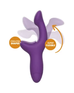 Estimulador Recarregável Rewolution Rewokiss Stimulating Shapes