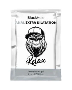 Lubrificante Anal à Base de Água Black Hole Anal Extra Dilatation (6 ml)