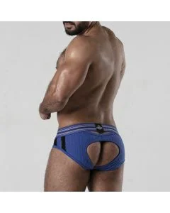 Cueca Push It Locker Gear Azul Frente