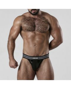 Boxers Backroom Bottomless Locker Gear Pretos Frente