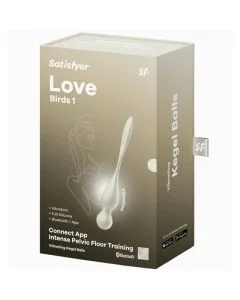 Bolas Satisfyer Love Birds 1 Brancas Caixa