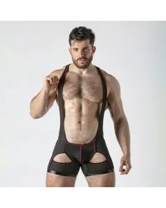 Singlet Watch It Zip Locker Gear Vermelho Frente