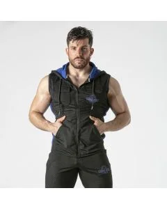 Colete Look At Hoody Locker Gear Azul Frente