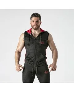 Colete Backroom Hoody Locker Gear Vermelho