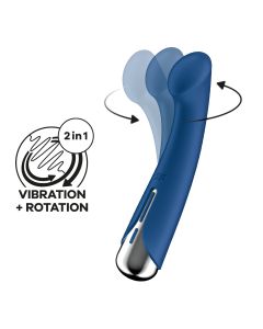 Vibrador Recarregável Satisfyer G For Goddess 1 Divine Pleasure Cinza Escuro