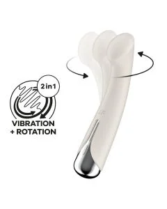 Vibrador Recarregável Satisfyer G For Goddess 1 Divine Pleasure Cinza Escuro