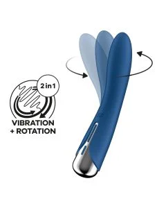 Vibrador Recarregável Satisfyer Spinning G-Spot 1 Vermelho