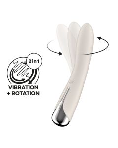 Vibrador Recarregável Satisfyer Spinning G-Spot 1 Vermelho