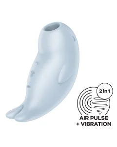 Estimulador Recarregável Seal You Soon Satisfyer Azul