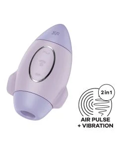 Estimulador Recarregável Mission Control Satisfyer Violeta
