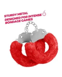 Algemas de Peluche Spangle Crushious Vermelhas