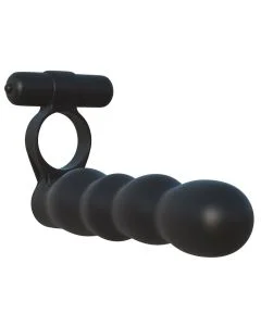 Dildo Dupla Penetração Fantasy C-Ringz Silicone Double Penetrator Rabbit 3
