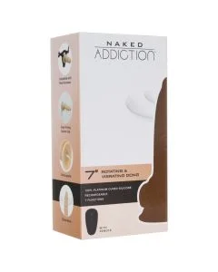 Vibrador Realístico Telecomandado Naked Addiction Rotating & Vibrating Dong 7