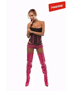 Corpete Black & Pink