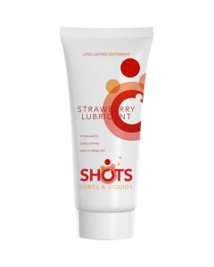 Lubrificante à Base de Água Shots Morango (100 ml)