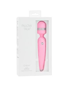 Varinha Massajadora Pillow Talk Cheeky Rosa Caixa