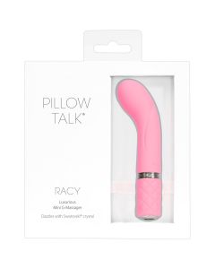 Vibrador Recarregável Pillow Talk Racy Luxurious Rosa Caixa