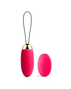 Ovo Vibratório Recarregável C/ Comando Remoto Svakom Elva Rosa