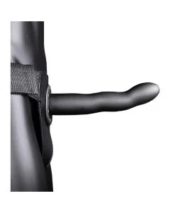 Strap On Ouch! Hollow Strap-On Curved GunMetal
