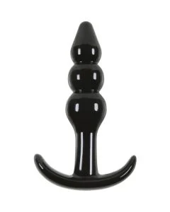 Plug Anal Jelly Rancher Ripple T-Plug Preto