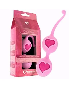 Bolas Chinesas FeelzToyz Desi Rosa