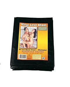 Lençol em Vinil Preto