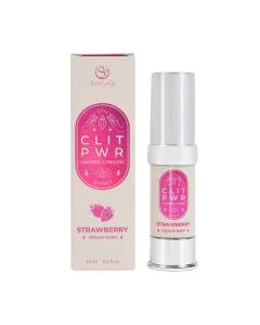 Bálsamo Estimulante Clitoris Clit Pwr Morango Secret Play (15 ml)
