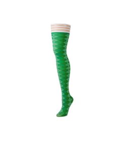 Meias Ligas Kix'ies Par 4 Verdes