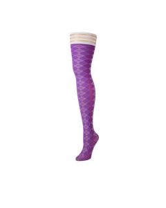 Meias Ligas Kix'ies Par 4 Roxas
