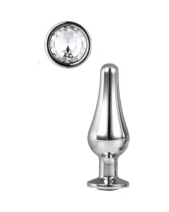 Plug Anal Dream Toys Cleaming Love Pleasure Prateado Pequeno