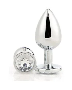 Plug Anal Dream Toys Cleaming Love Prateado Pequeno