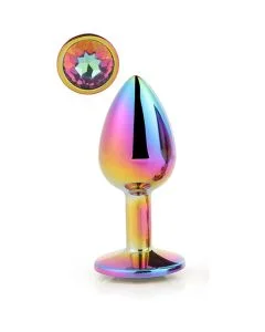 Plug Anal Dream Toys Gleaming Love Multicor Grande
