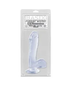 Dong Basix Rubber Works Suction Cup 19cm Transparente Embalagem