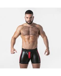 Boxers Backroom Bottomless Locker Gear Azuis Frente