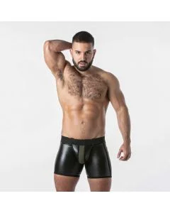 Boxers Backroom Bottomless Locker Gear Azuis Frente