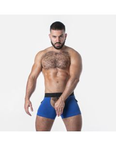 Perneiras Watch It Hard Locker Gear Azul Lateral