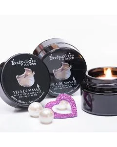 Vela de Massagem Tentación Play Sex Entre Lençóis (20 ml)