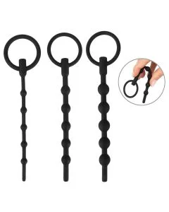Conjunto de Dilatadores de Uretra Silicone Plug Set Ouch! Caixa