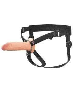 Strap On Oco Calexotics Perfomance Maxx Life-Like Extension with Harness 17,25 cm Branco