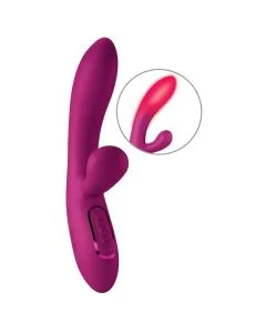 Vibrador Recarregável C/ Aquecimento Solis Rabbit Jimmyjane