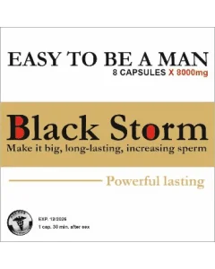 Potenciador Black Storm (8 Un)