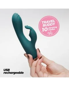 Mini Vibrador Recarregável Coelho Lola Crushious