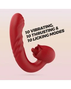 Vibrador Recarregável C/ Impulsos Osiria Crushious