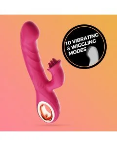 Mini Vibrador Recarregável Coelho Lola Crushious