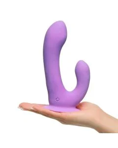 Vibrador Duplo Recarregável Duo Pleasure Wallbang-Her Fantasy For Her 2
