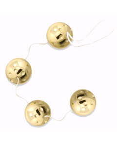 Bolas Ouro Vidro