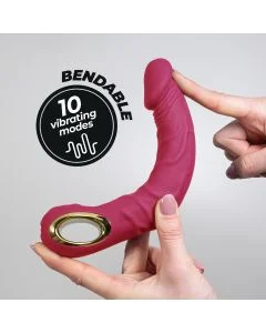 Vibrador Flexível Magnus Bend Crushious Rosa