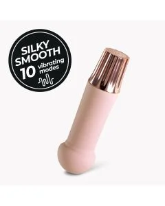 Mini Vibrador Recarregável Mellow Bubbles Crushious Rosa