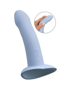 Vibrador Recarregável C/ Pérolas Rotativas & Impulsos Rabbit Blue Nova Loveline Tester